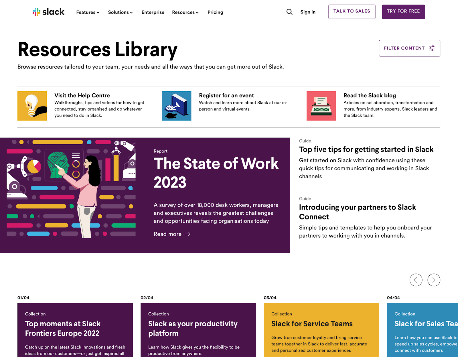 Slack Resources Library