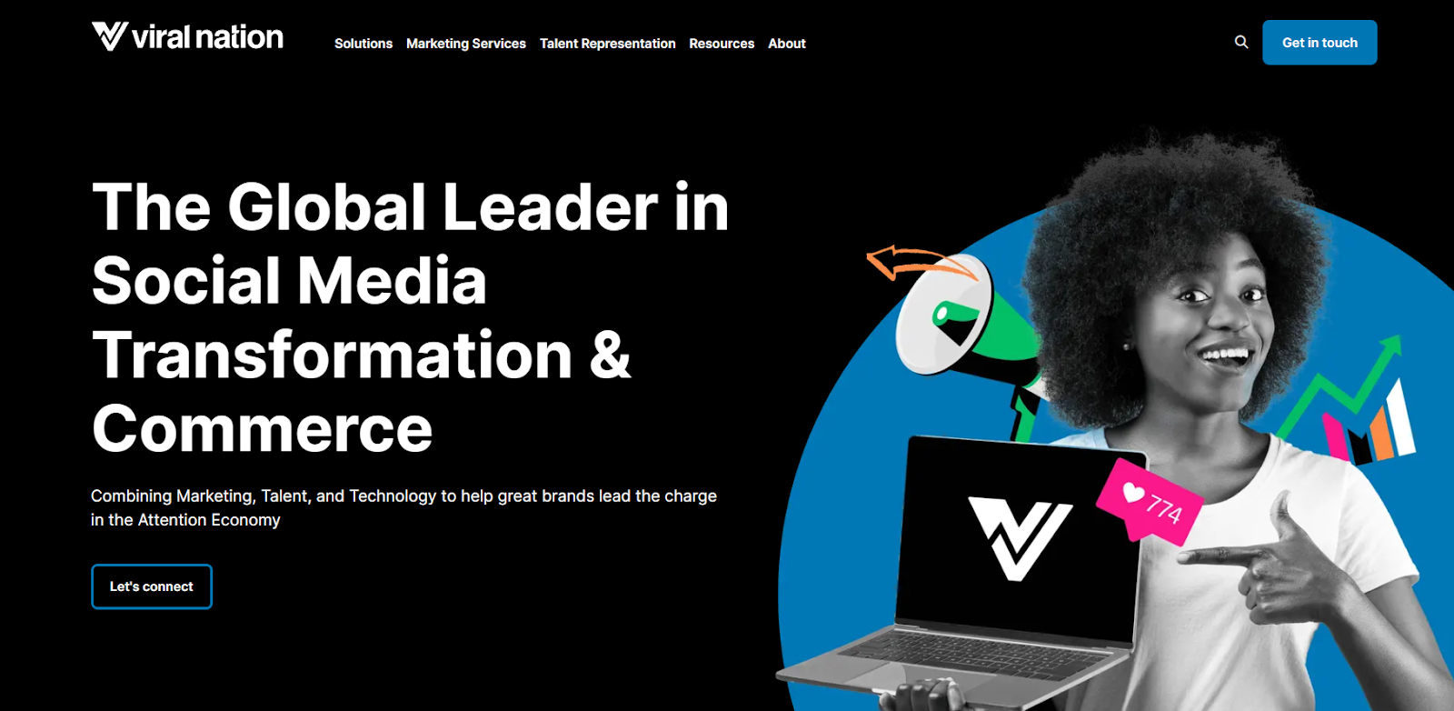 viral nation Homepage